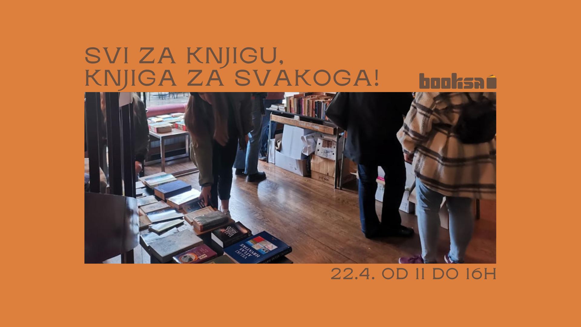 Plakat događaja: Booksa Noć knjige