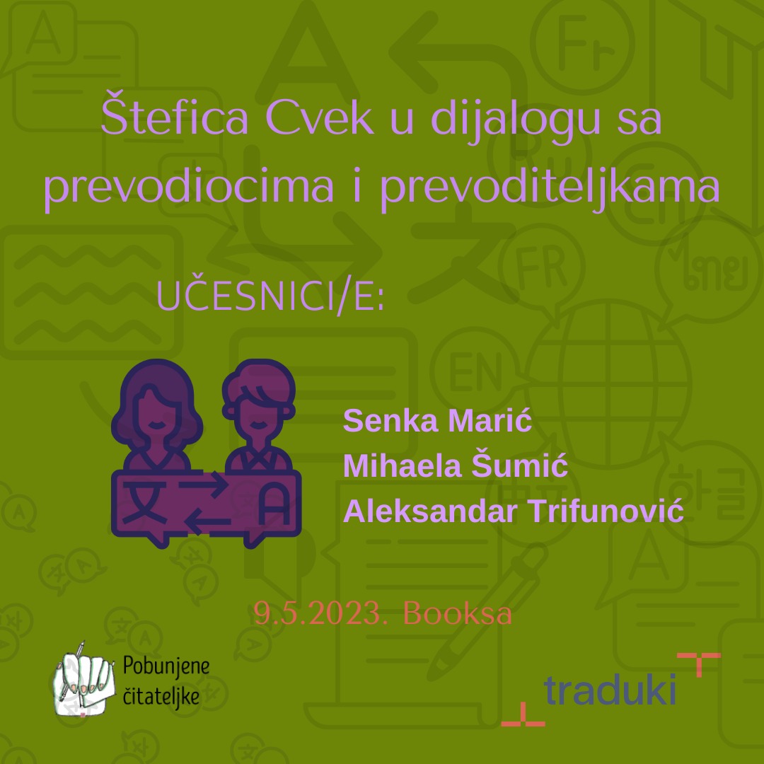 Plakat: Štefica Cvek u dijalogu