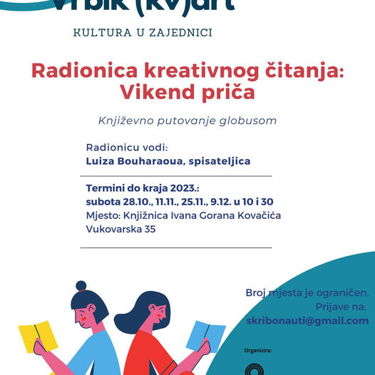 Skribonauti: Radionica kreativnog čitanja