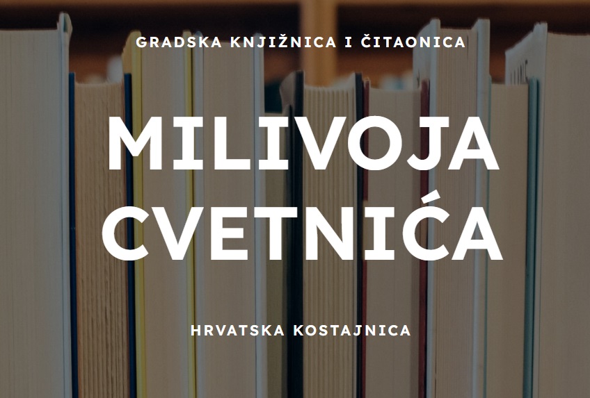 Naslovnica: Nagrada Milivoja Cvetnića