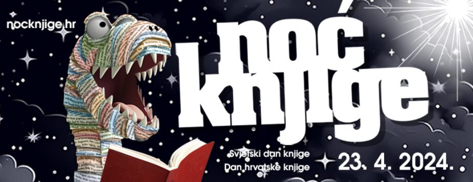 Plakat: Noć knjige