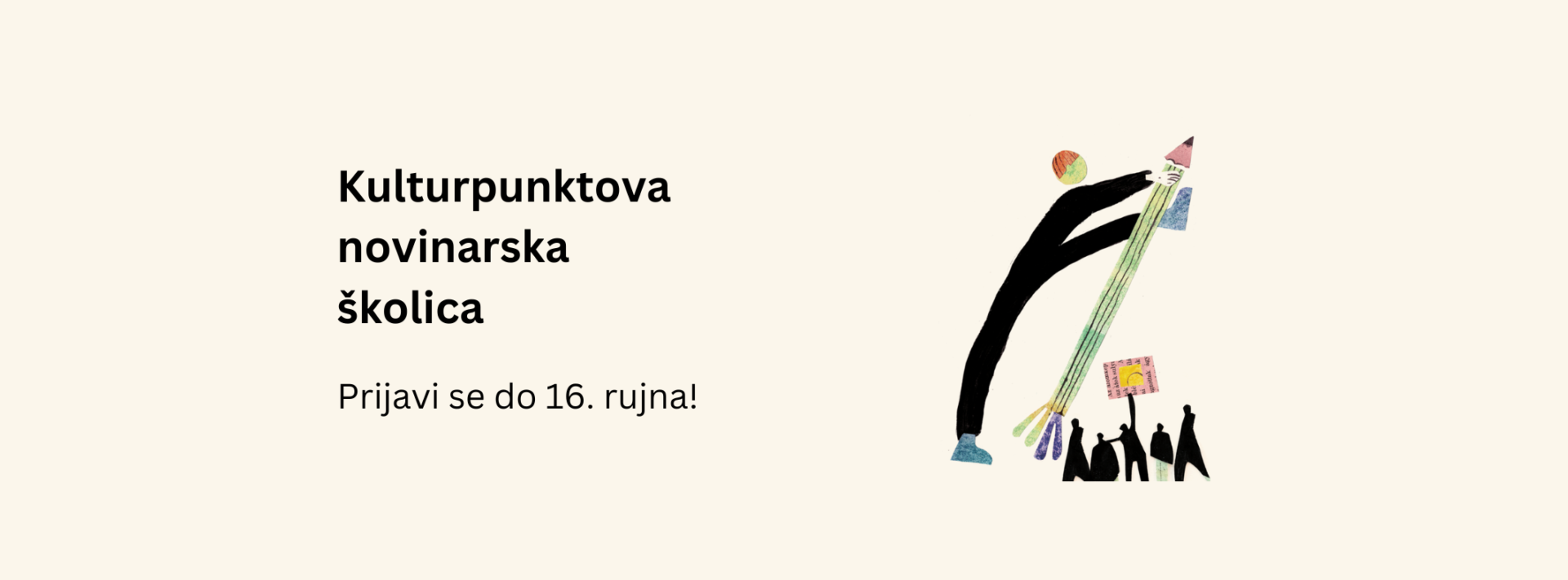 Plakat: Kulturpunktova školica