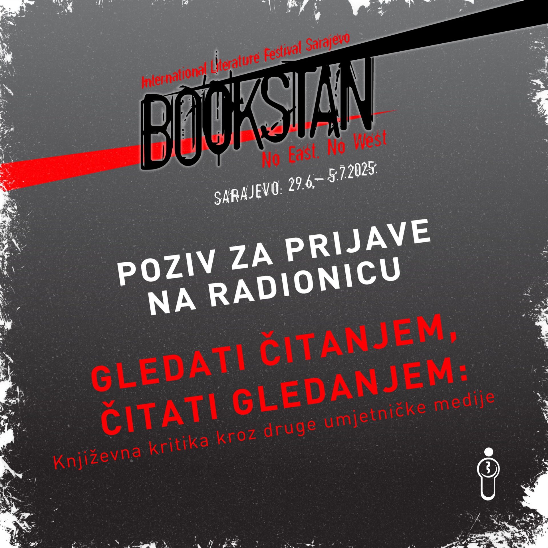 Plakat: Bookstan radionica kritike